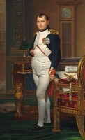 The Emperor Napoleon in His Study at the Tuileries, Jacques-Louis David, 1812