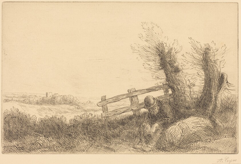 Farmer Reclining (Le fermier au repos)
