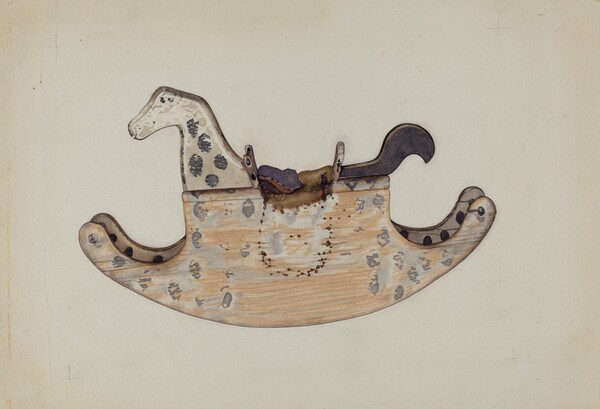 Wooden Rocking Horse