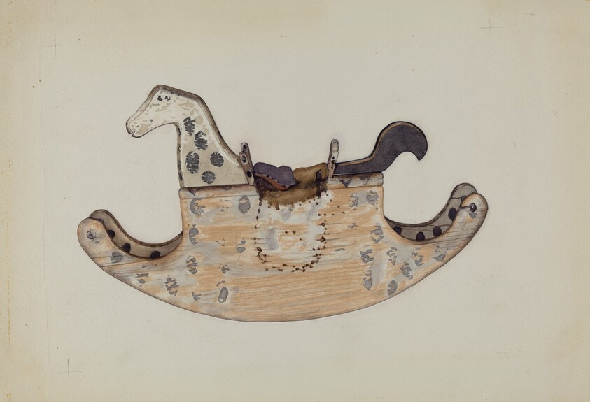 Wooden Rocking Horse