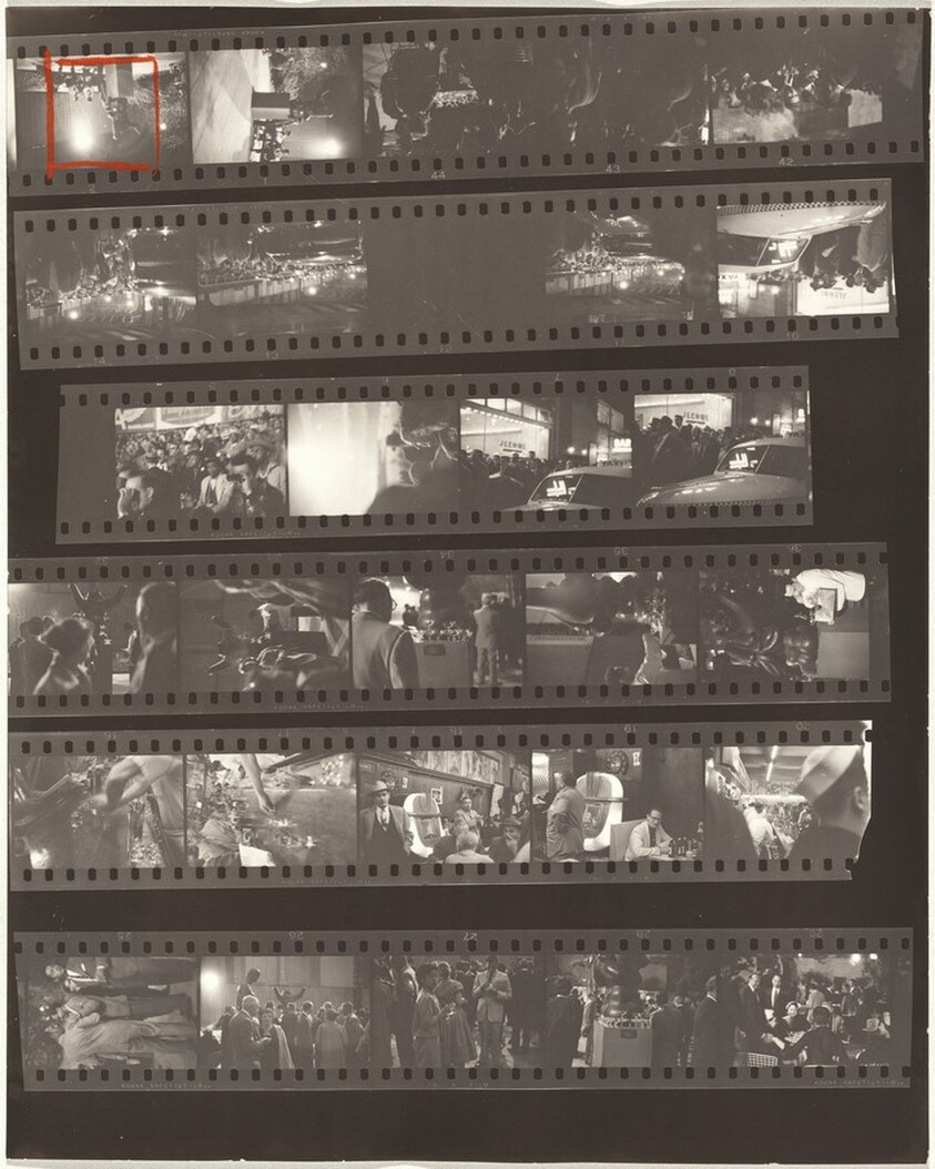 Party and Moore vs. Marciano--Museum of Modern Art no number