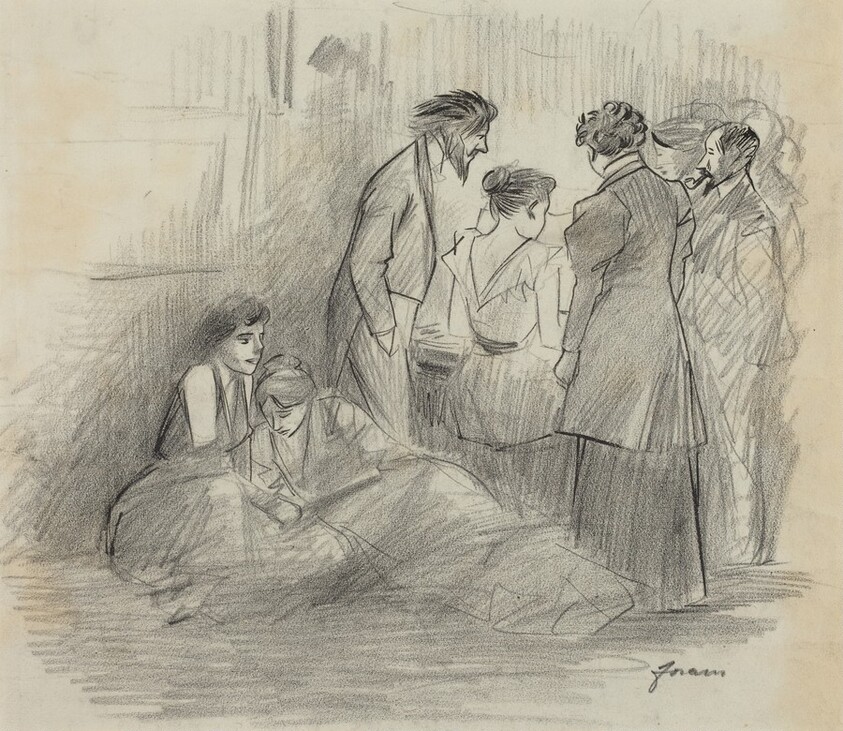 At the Piano (Studio Party)