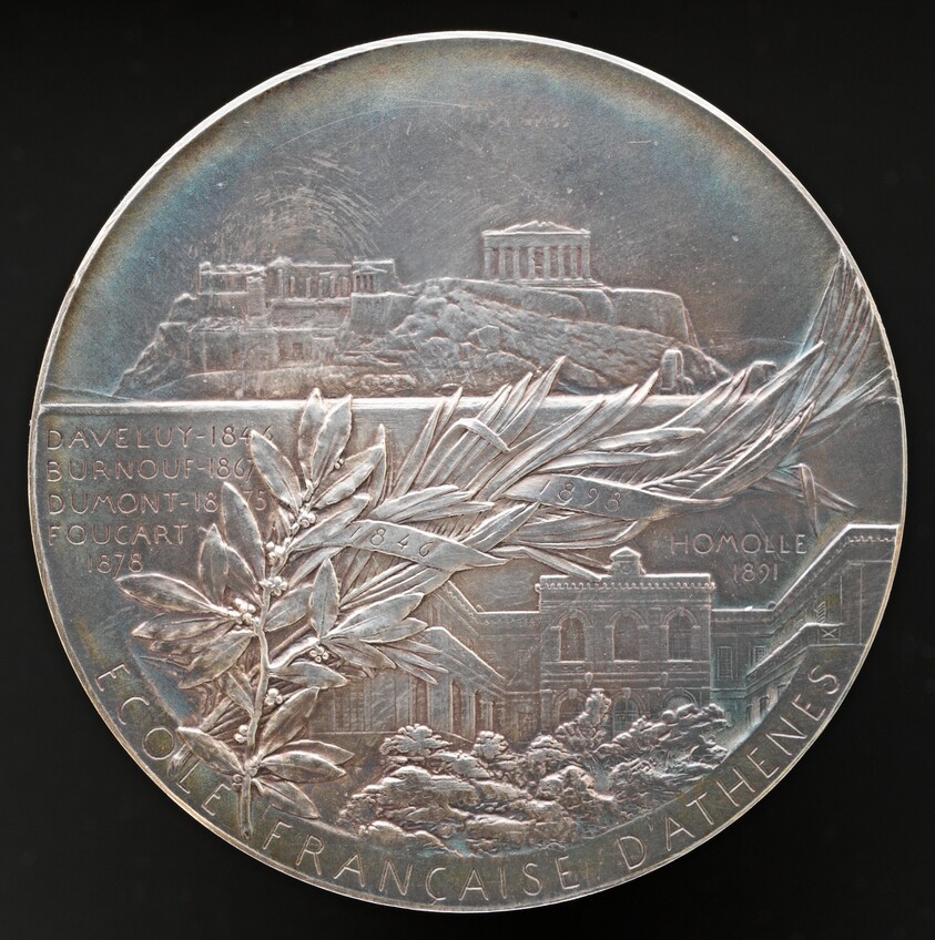 École française d'Athènes [reverse]