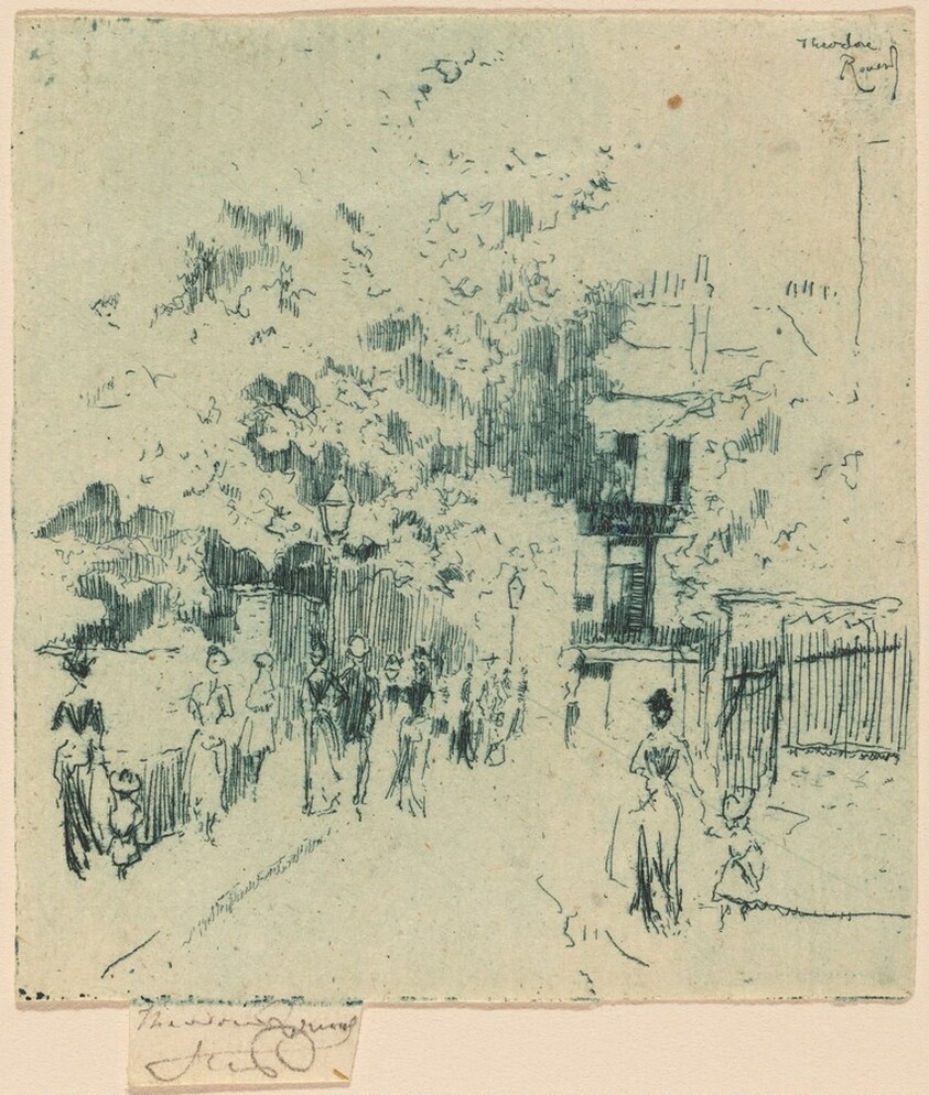 Bank Holiday, Corner of Beaufort Street, Chelsea