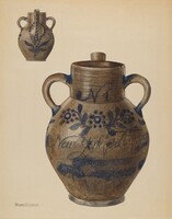 Water Jug, Yolande Delasser, 1935/1942