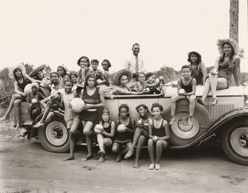 Picnic Group, Highland Beach, Maryland