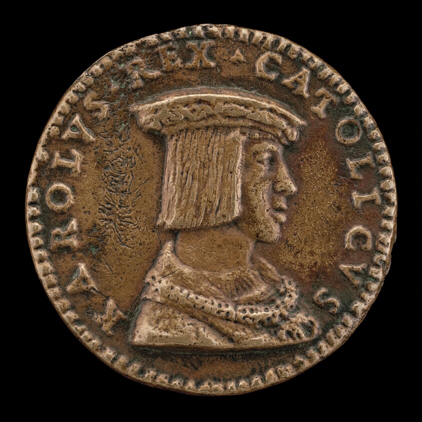 Charles V, 1500-1558, King of Spain 1516-1556, Holy Roman Emperor 1519 [obverse]