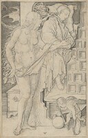 The Dream of the Doctor, Wenzel von Olmutz, after Albrecht Dürer, c. 1500