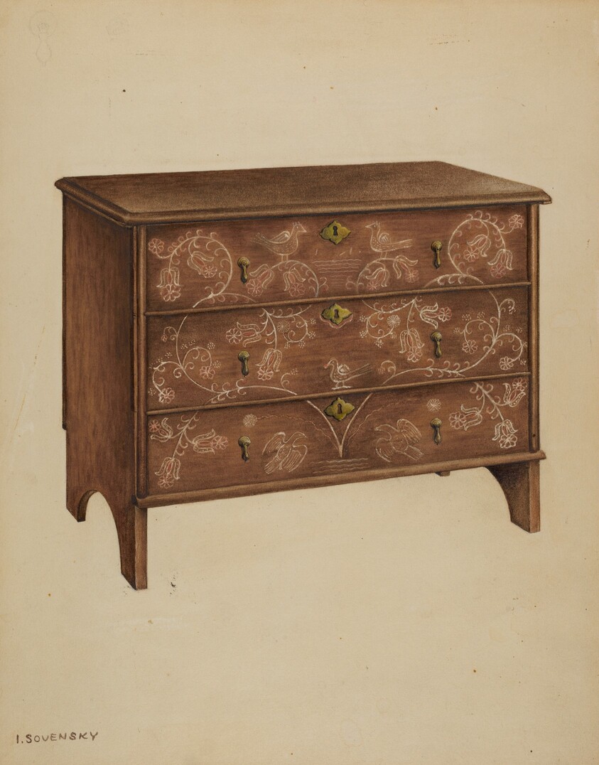Chest with Drawers