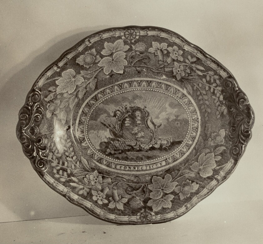 Platter - "Connecticut Arms"