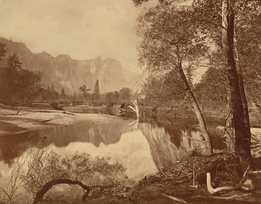 Valley of the Yosemite from Mosquito Camp, No. 22