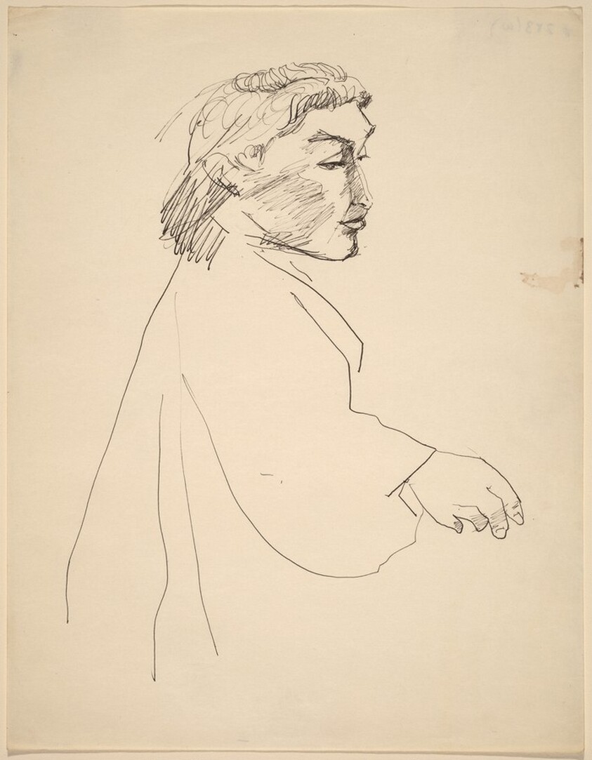 Half-Length Study of a Woman Turned to the Right