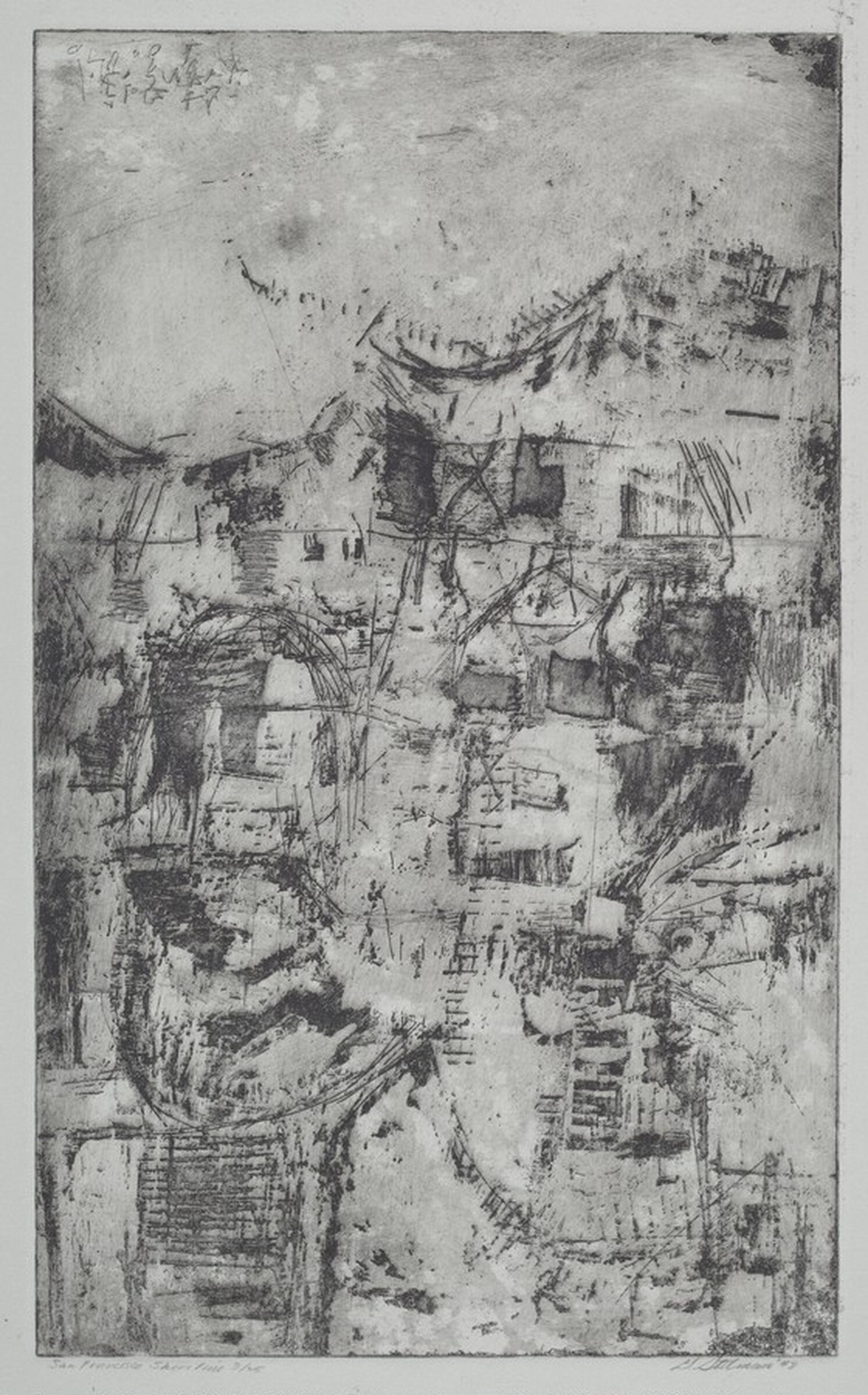 San Francisco Shoreline, George Stillman, 1948