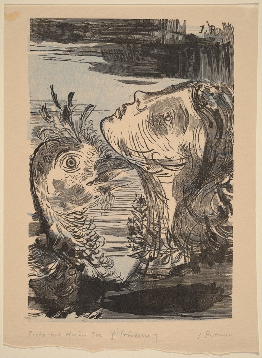 Illustration to Voltaire, "La Princesse de Babilone"