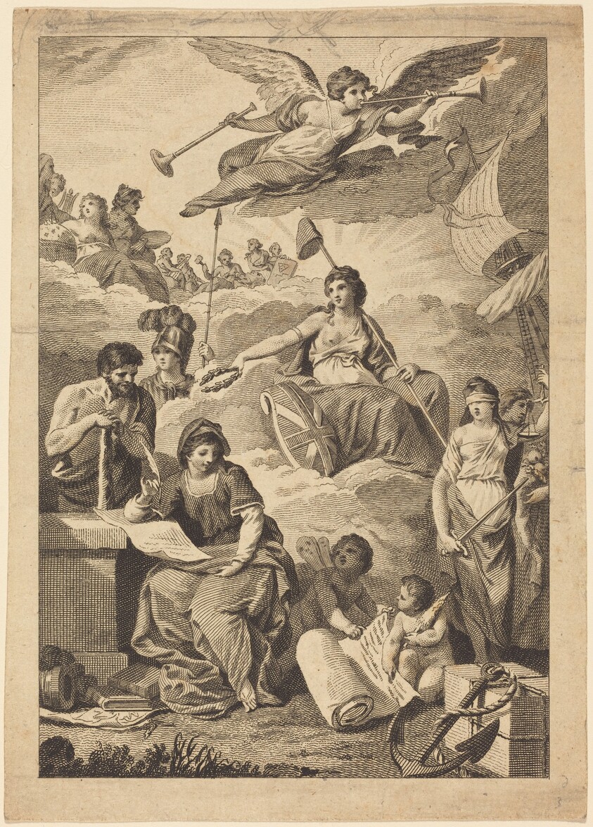 Britannia Crowning History