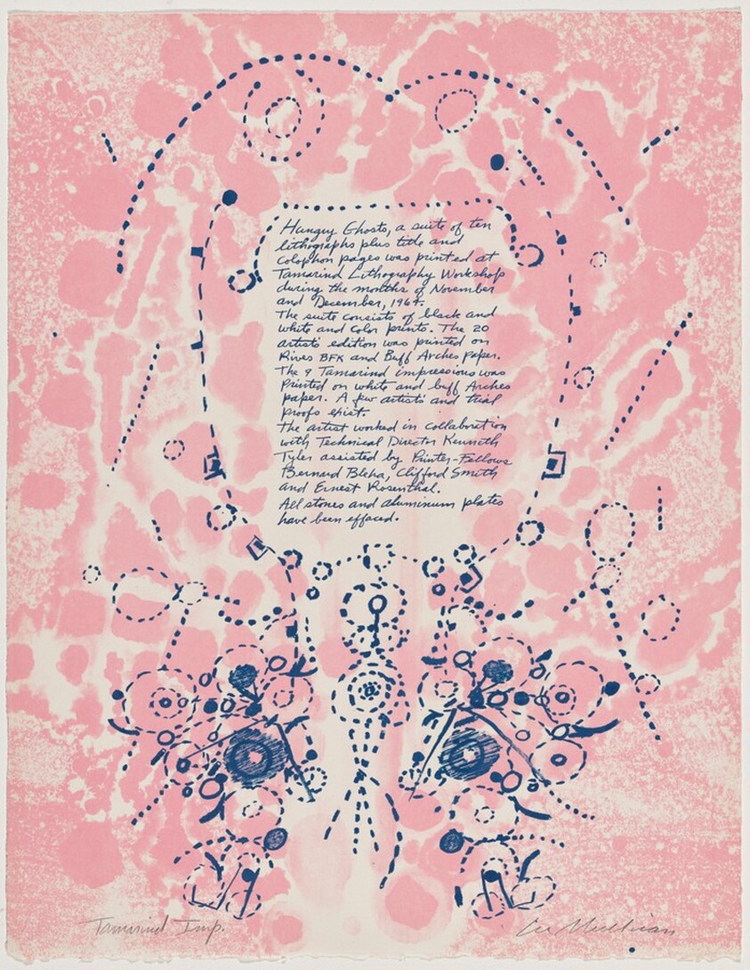 Hungry Ghosts (Colophon)