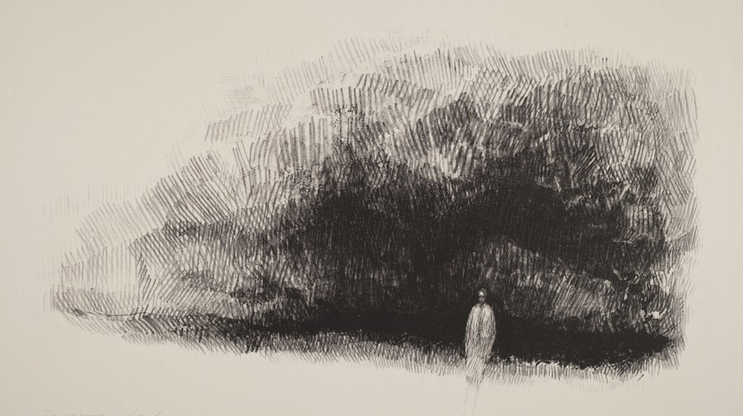 Figure in Foliage, Harold Altman, 1961