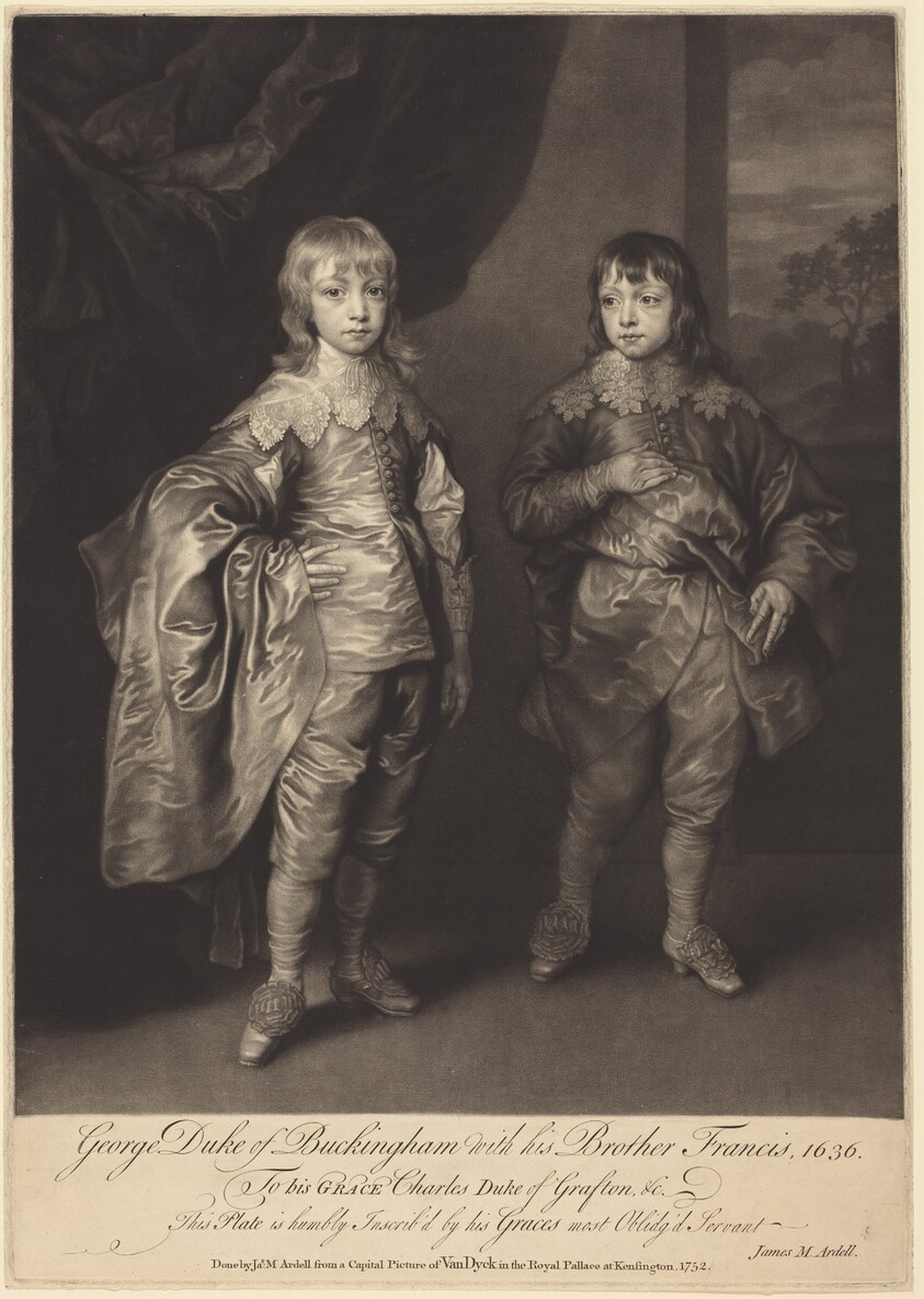 George Duke of Buckingham with his Brother Francis