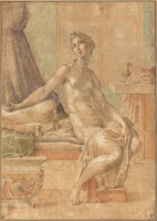 Lucretia, Parmigianino, probably c. 1539