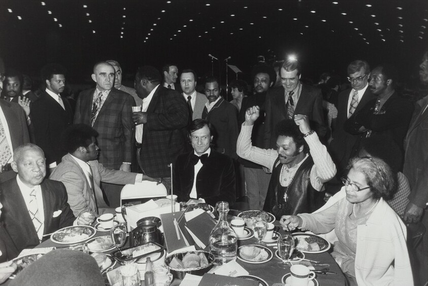 Hugh Hefner--Jesse Jackson, Operation PUSH Fundraiser, Chicago