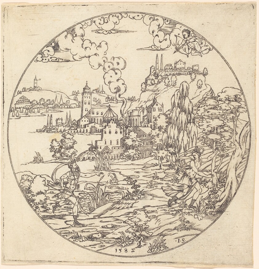 Apollo Pursuing Daphne