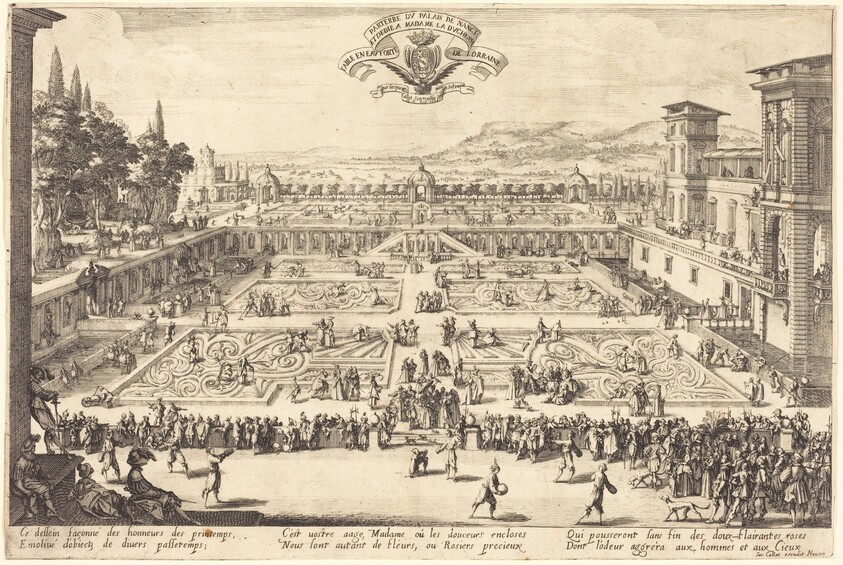 The Palace Gardens at Nancy