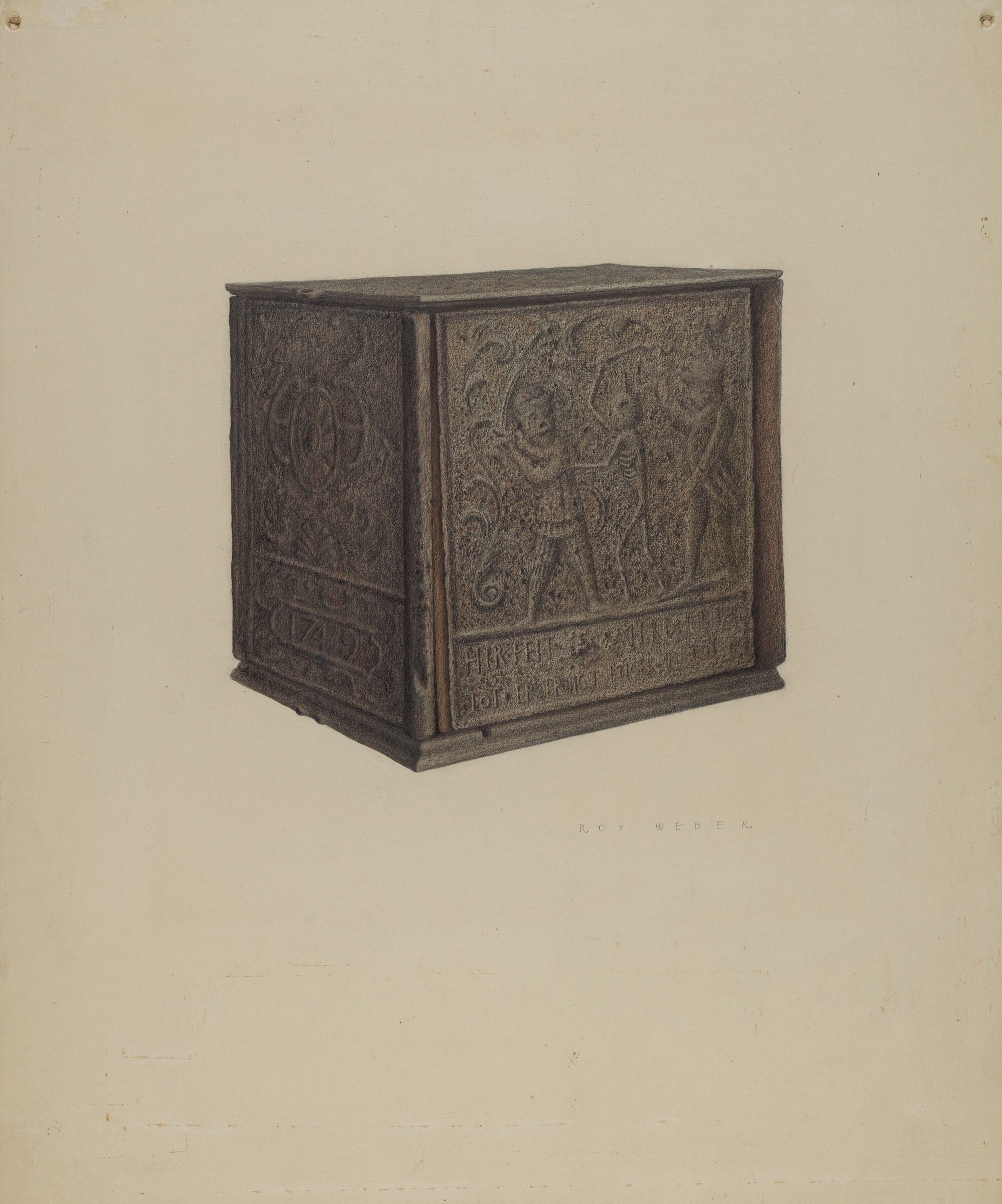 Jamb Stove, Roy Weber, c. 1938