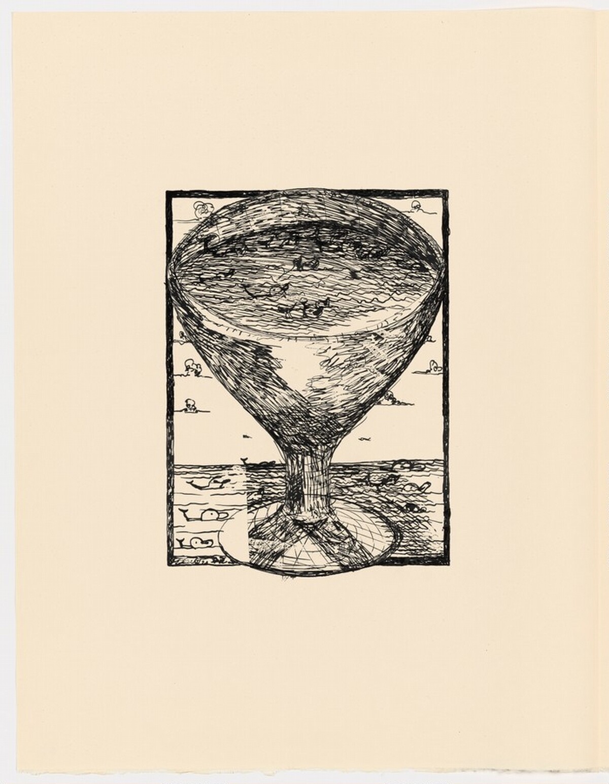 Plate (folio 6, side B) from The Departure of the Argonaut