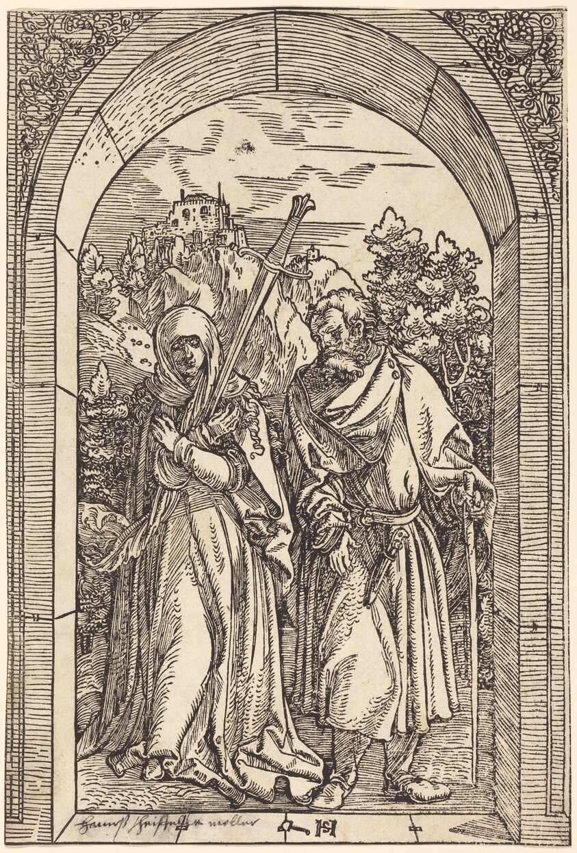 Mater Dolorosa and Saint Joseph