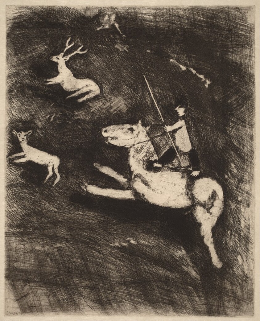 The Horse Wishing to be Revenged on the Stag