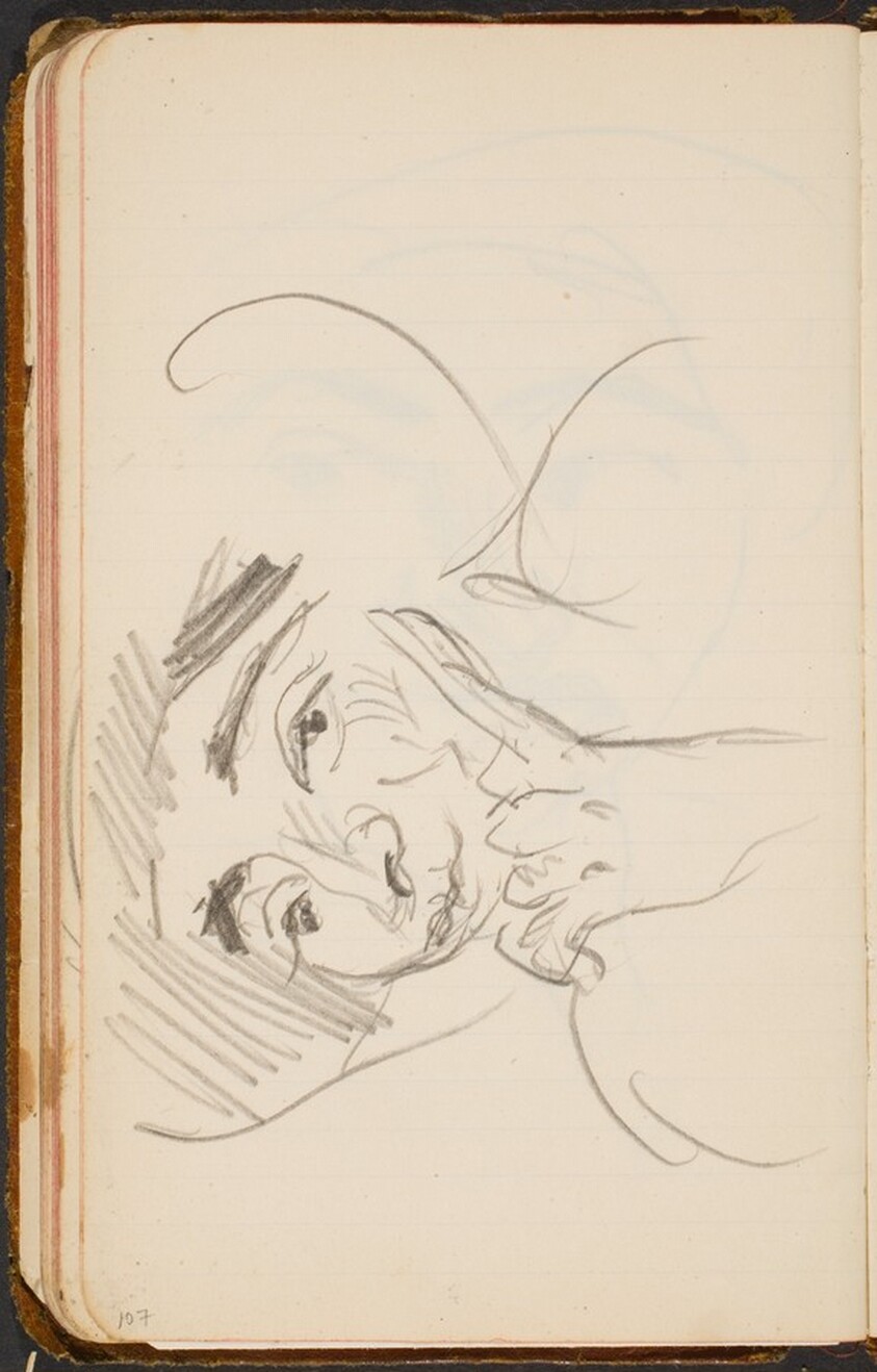 Frau mit Hut (Woman with a Hat) [p. 107]