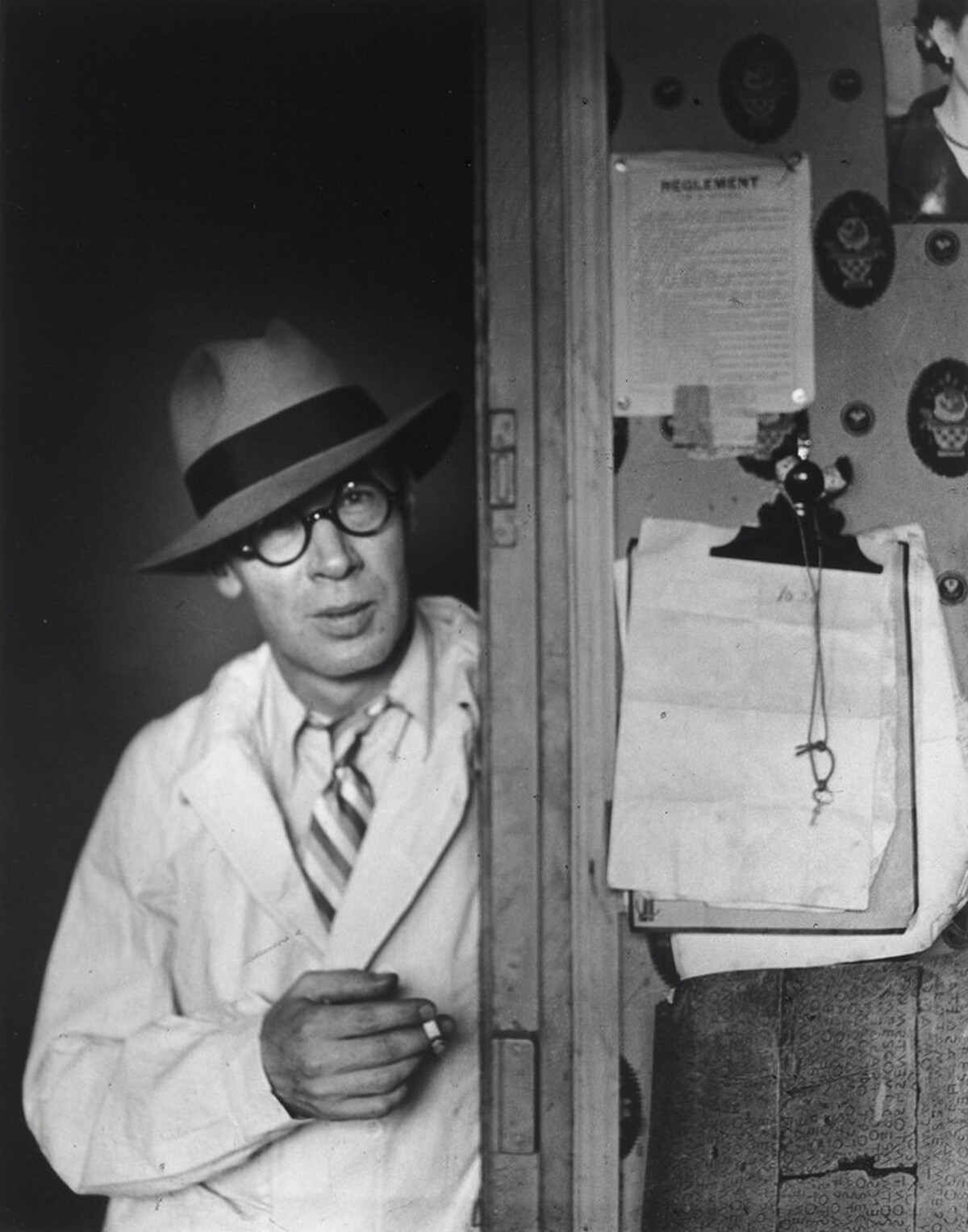 Henry Miller in My Doorway, Hôtel des Terrasses, Paris