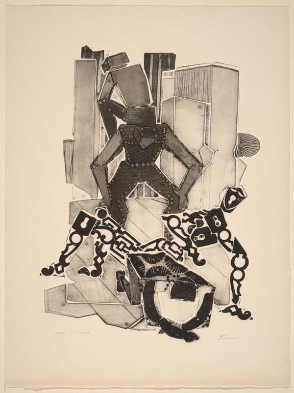 Omaggio a Braccelli (prova in nero)