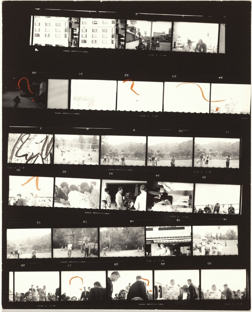 Guggenheim 558B--Stock car races, Palm Springs, and golf course, Griffith Park, Los Angeles