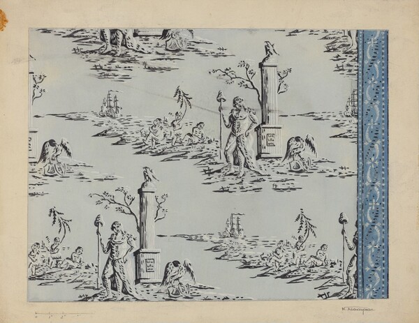 Wall Paper and Border