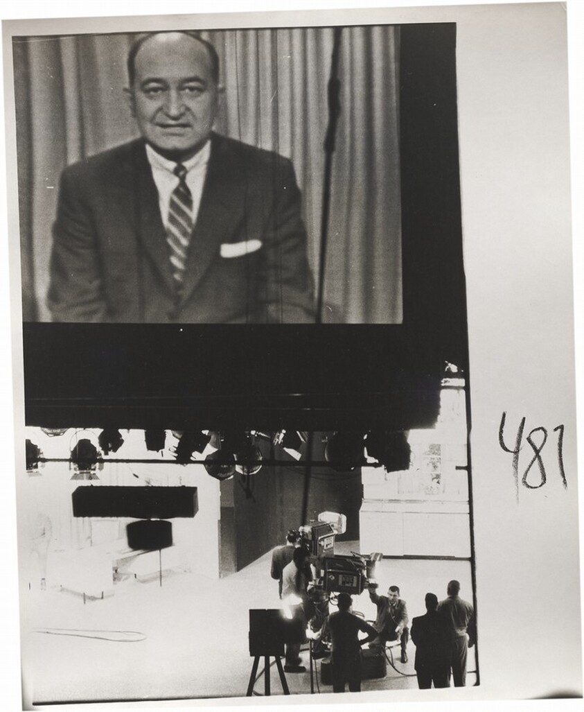 Filming, NBC TV studio--Burbank, California