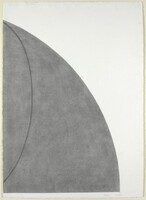 Curved Plane / Figure VII (right panel), Robert Mangold, 1994