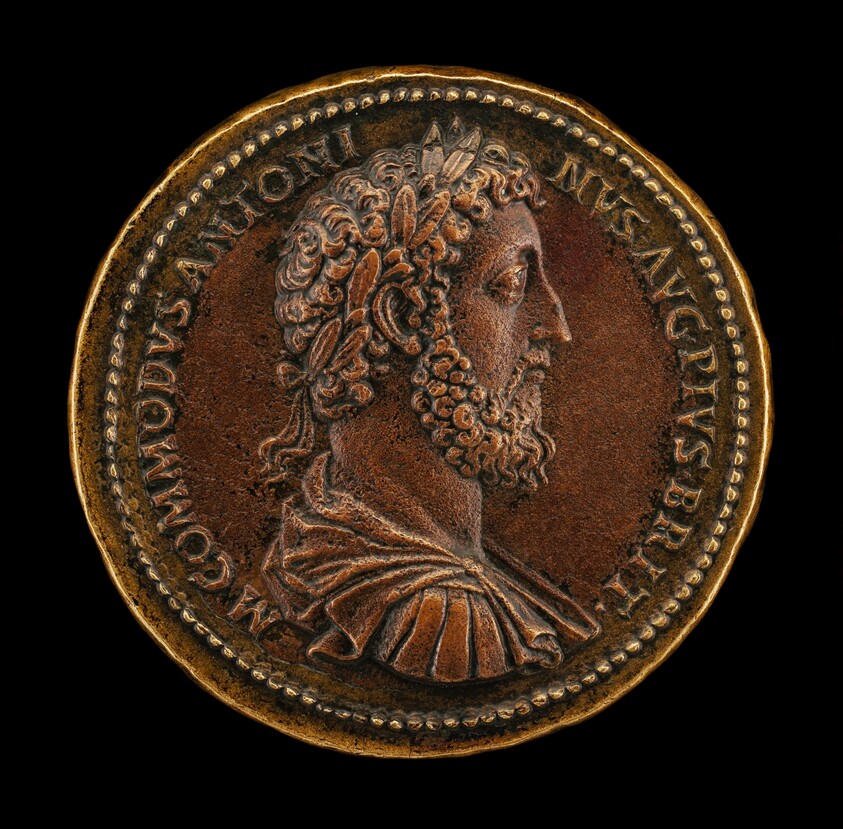 Commodus, Emperor, reigned  A.D. 177-192 [obverse]