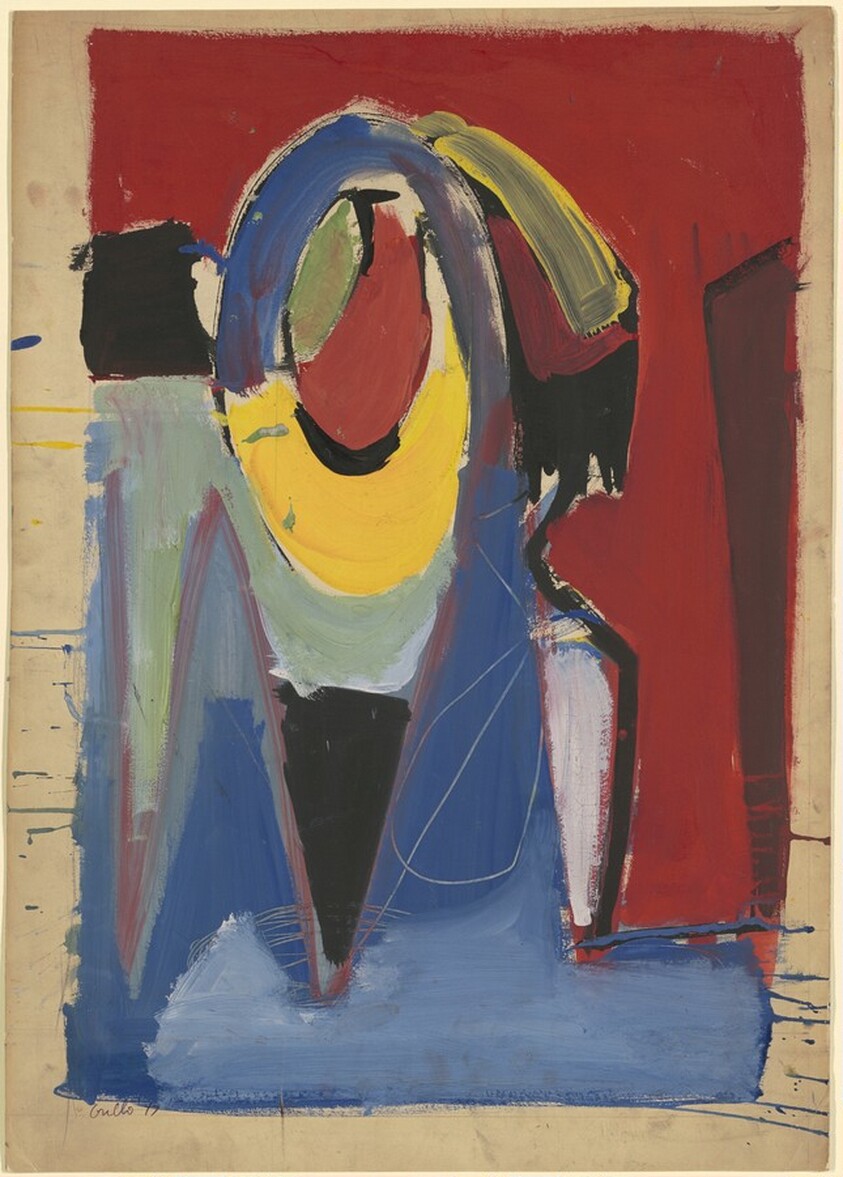 Tension with a Yellow Shape