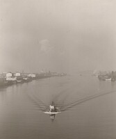 Tug "Ida W"--Wilamette River North, Minor White, probably 1940s