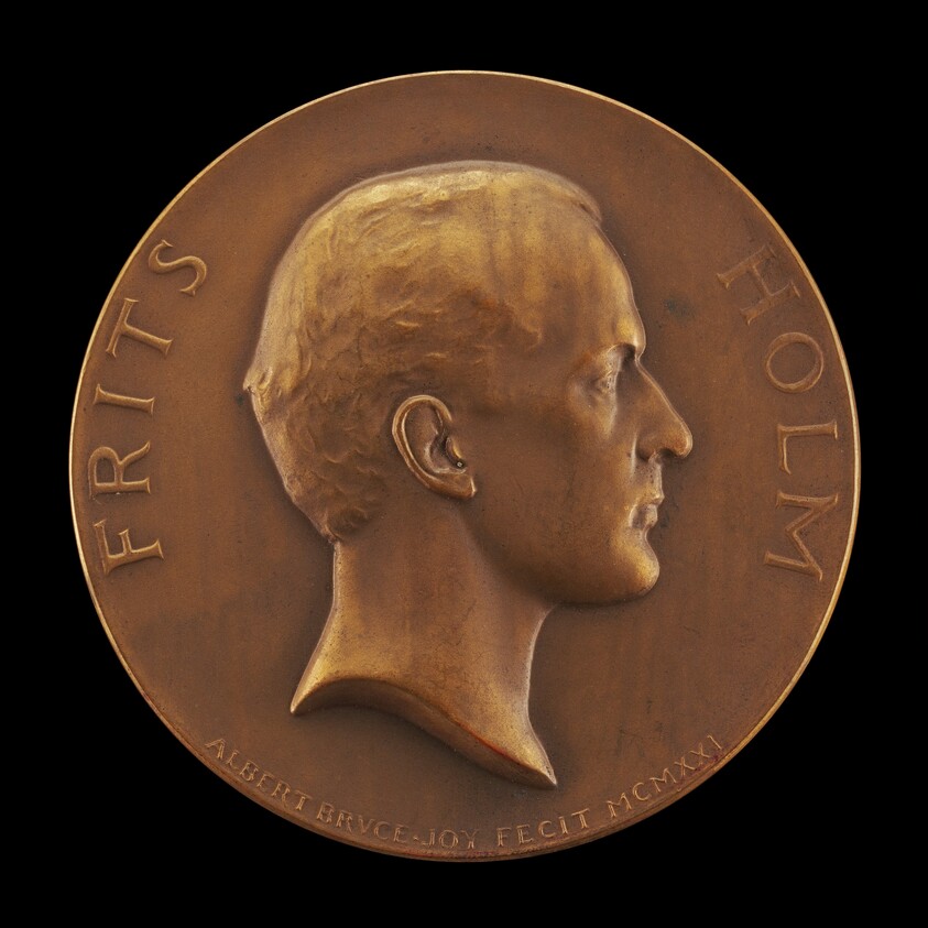 Dr. Frits Vilhelm Holm, 1881-1930, Danish scholar and explorer [obverse]