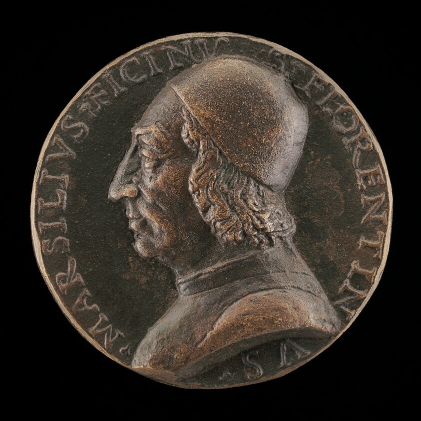 Marsilio Ficino, 1433-1499, Florentine Humanist [obverse]