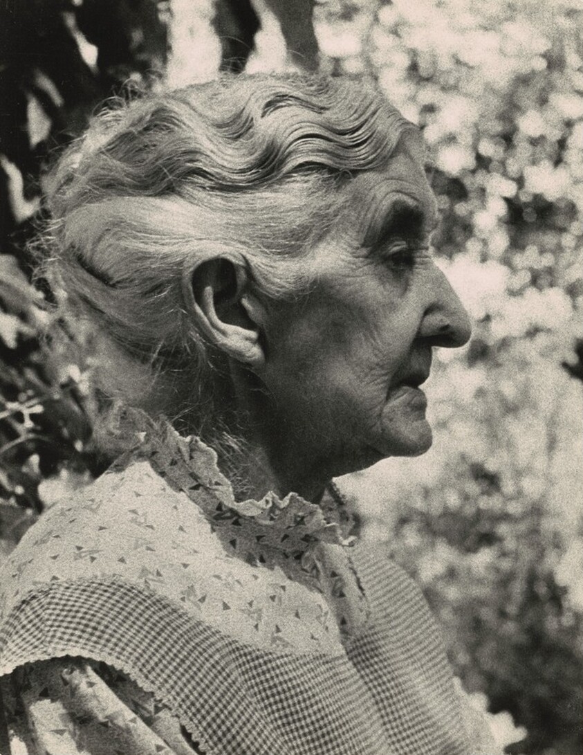 Mary Ann Savage, a faithful Mormon all her life, Toquerville, Utah