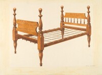 Bed: Bishop Hill, Archie Thompson, c. 1936