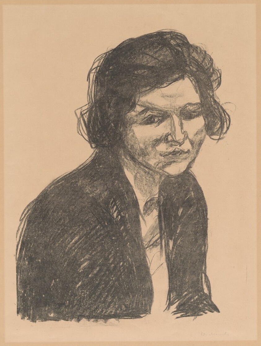 Woman with a Black Shawl