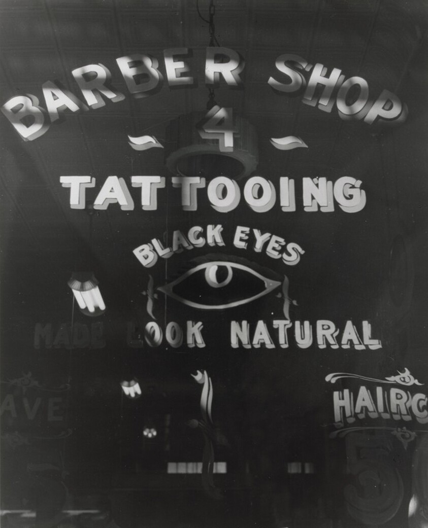 Bowery Barber Shop, East Side, New York City