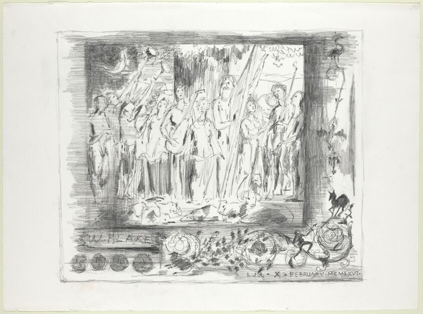 Study for "After Blake's Job"