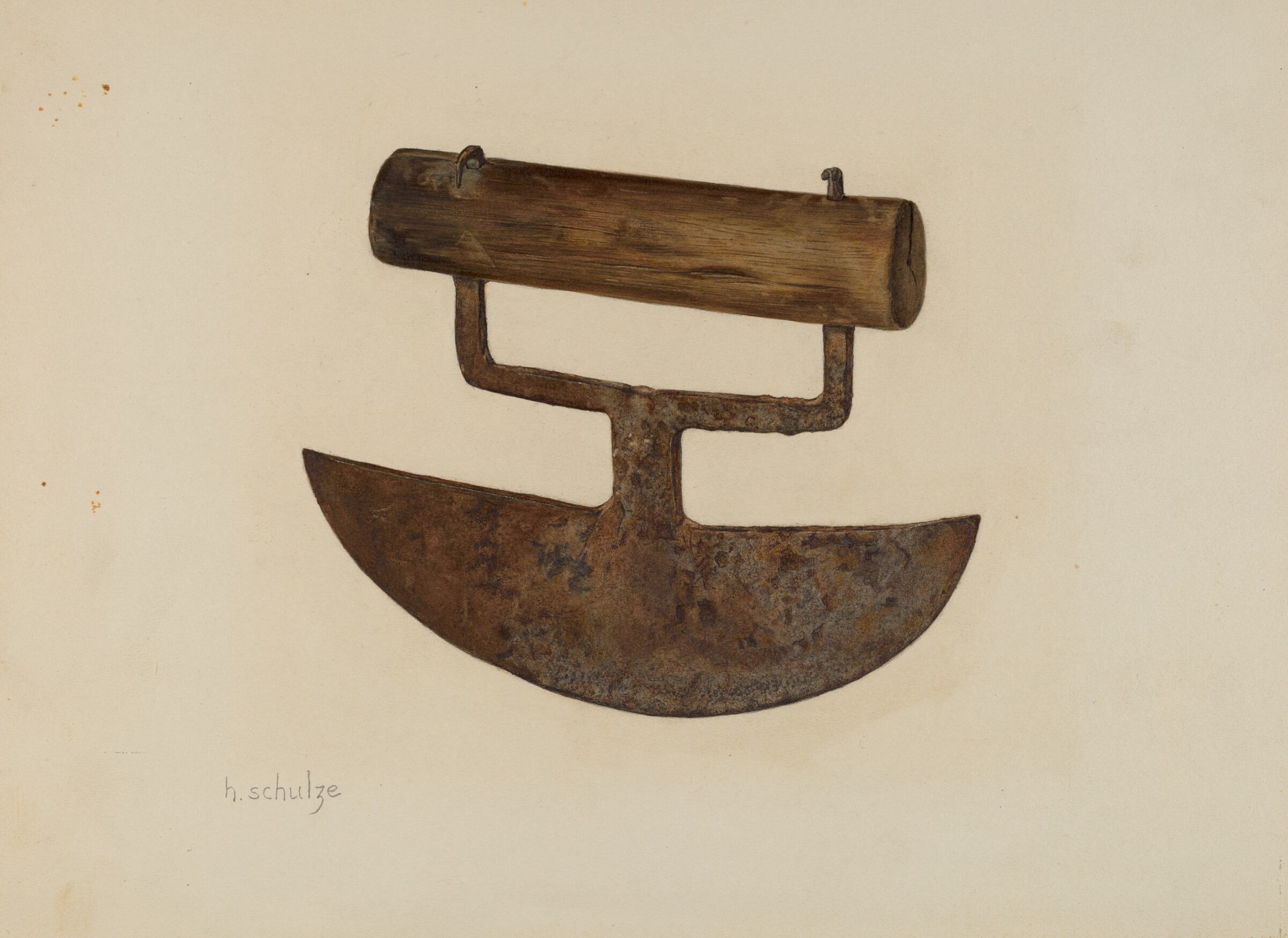 Chopping Knife, Herman Schulze, c. 1941