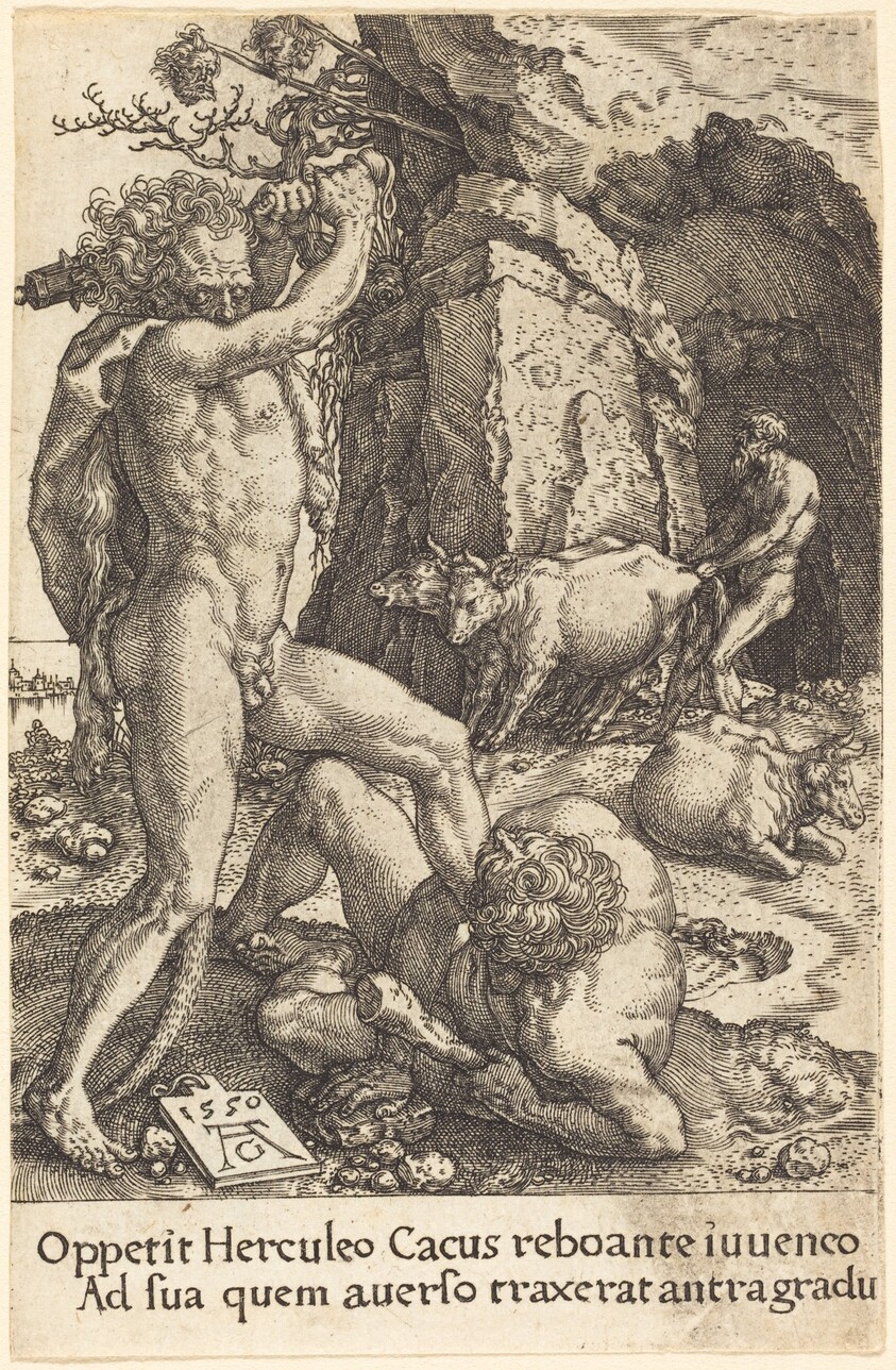 Hercules Killing Cacus