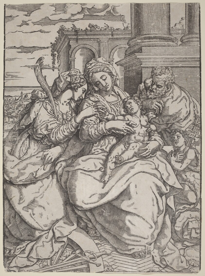 Madonna and Child with Saint Catherine